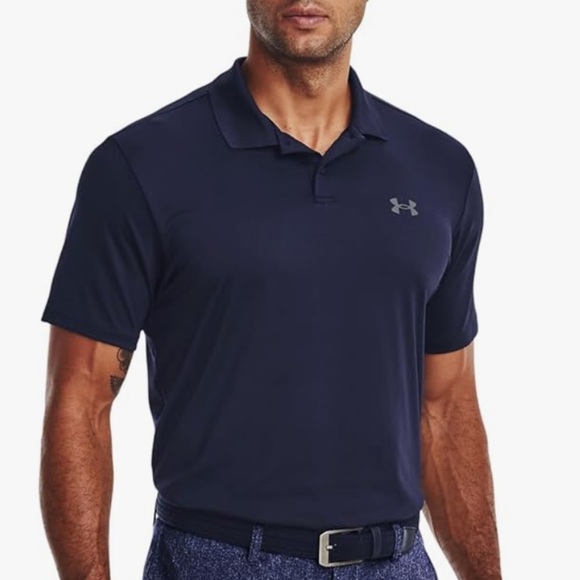 Under Armour Men's Navy Blue Matchplay Performance Polo Sz 2XL NWT - Picture 1 of 6